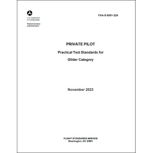 Private Pilot Practical Test Standards for Glider