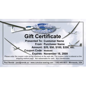 Gift Certificate