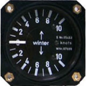 Winter-5482, Winter, Mechanical Variometer, Sensitive, 57mm, 1000 ft/min