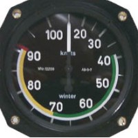 Winter-6212, WInter,  Airspeed Indicator, Model 6 FMS 212 - Popular with Schweizer Sailplane Owners