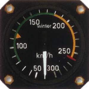 Winter-7513, Winter, Airspeed Indicator, Model: 7 FMS 513
