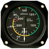 Winter-6422, WInter, Airspeed Indicator, Model: 6 FMS 422