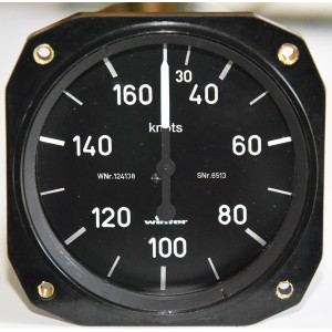 Winter-6513, Winter, Airspeed Indicator, Model 6 FMS 513