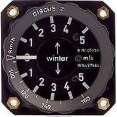 Winter-5012, Winter, MacCready Ring, 57 mm, custom labeled for your glider, with bezel-ring