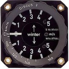 Winter-5012, Winter, MacCready Ring, 57 mm, custom labeled for your glider, with bezel-ring
